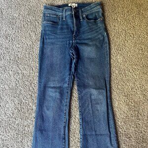 Madewell Cali Demi-Boot Jeans in Fleetwood Wash, Size 29